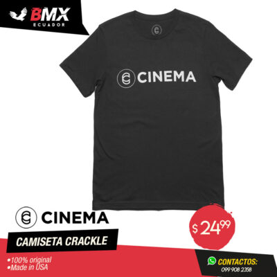 CAMISETA CINEMA «CRACKLE»