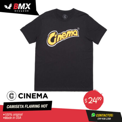 CAMISETA CINEMA «FLAMING HOT»