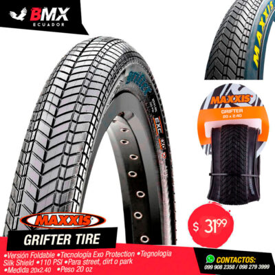 LLANTAS MAXXIS “GRIFTER” (Foldable) 20x2.40