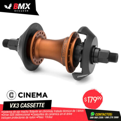 MANZANA CINEMA «VX3 CASSETTE»