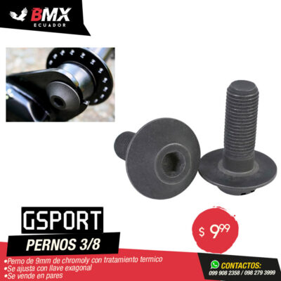 PERNOS DE MANZANA DELANTERA GSPORT