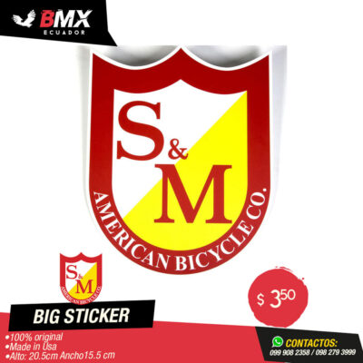 BIG STICKER S&M