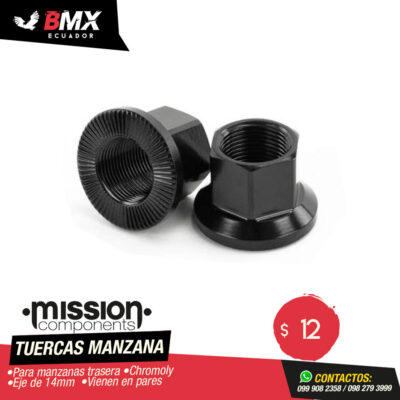 TUERCAS PARA MANZANA MISSION