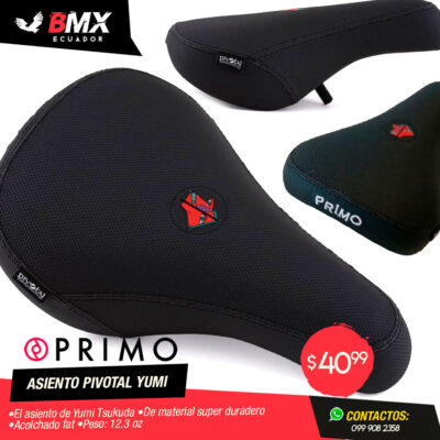ASIENTO PRIMO PIVOTAL «YUMI» NEGRO