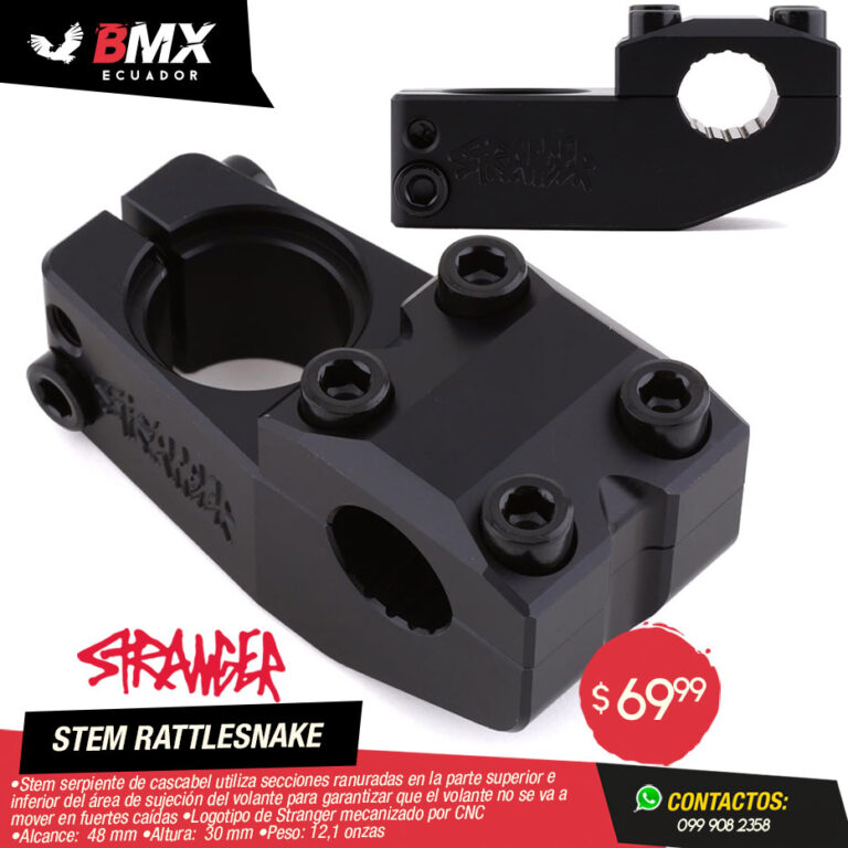 STRANGER STEM “RATTLESNAKE” – BMX ECUADOR
