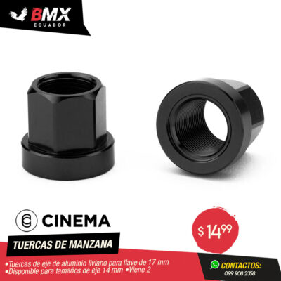 TUERCAS DE MANZANA CINEMA NEGRA