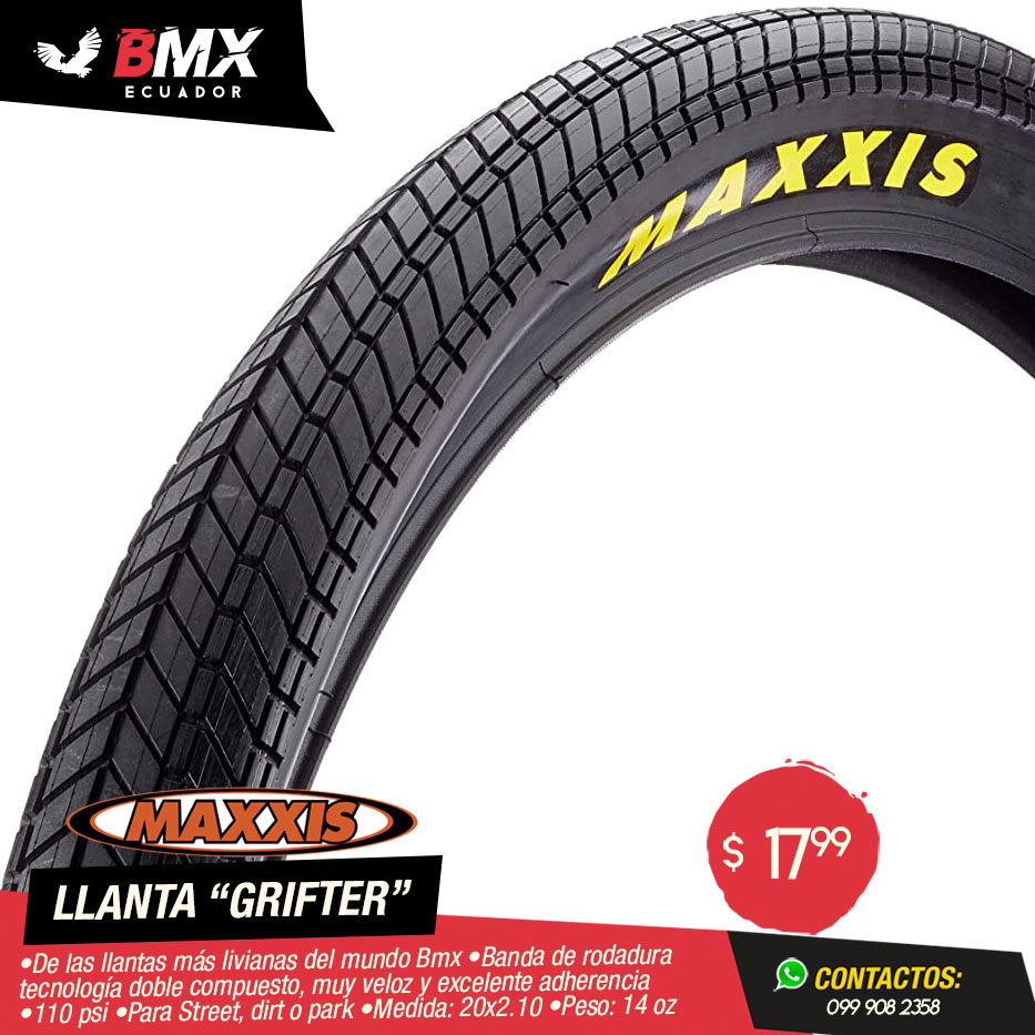 LLANTA MAXXIS “GRIFTER” 20X2.10