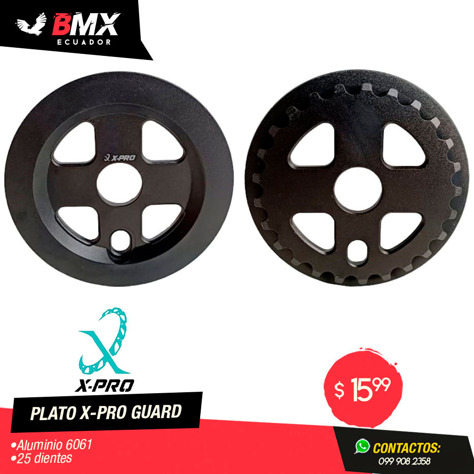 PLATO X-PRO GUARD NEGRO