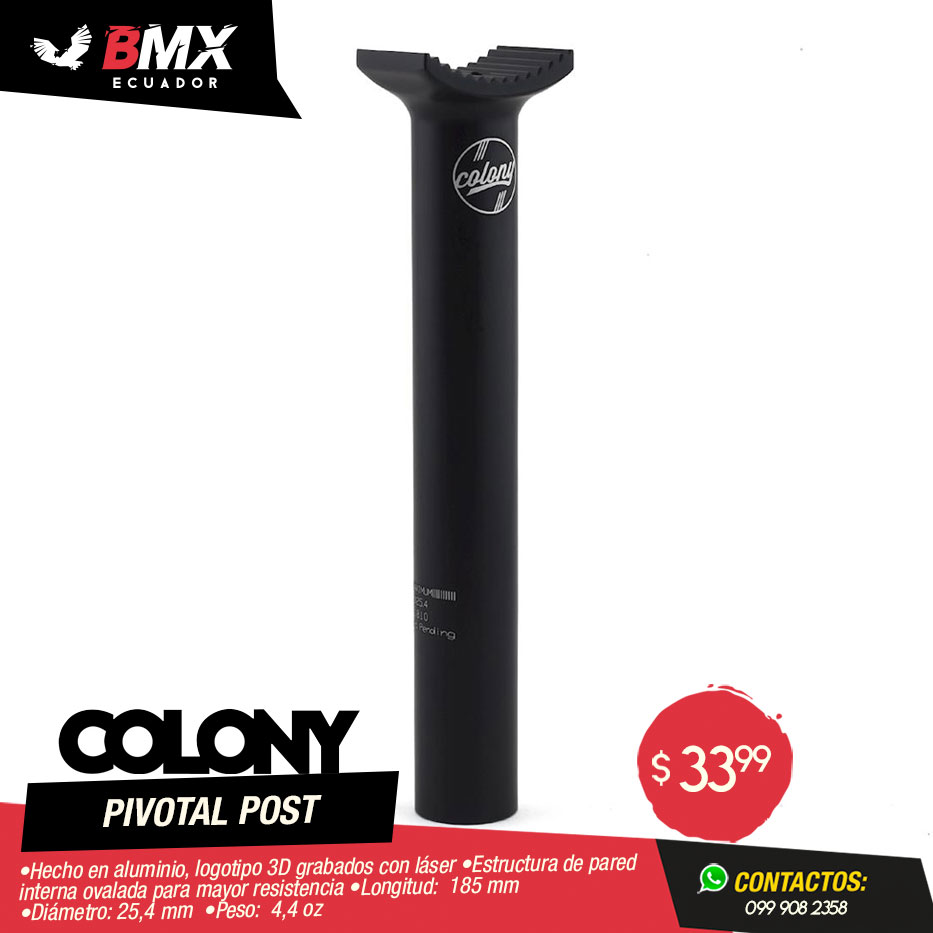 POSTE PIVOTAL COLONY NEGRO