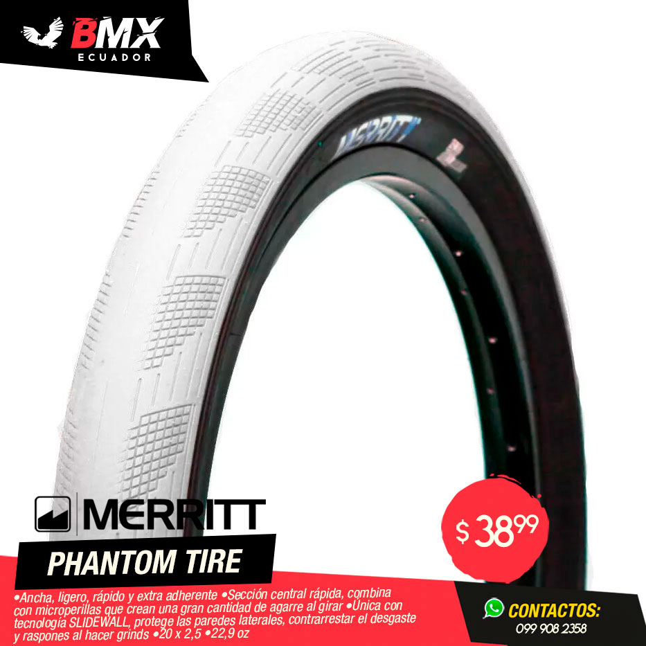 LLANTA MERRITT «PHANTOM» BLANCA