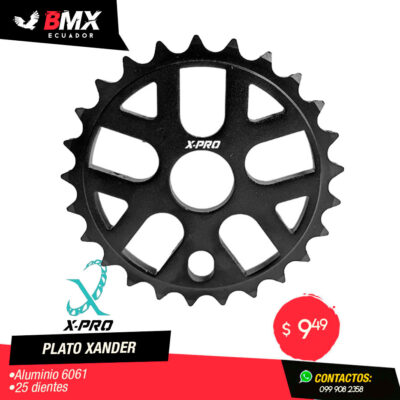 PLATO X PRO NEGRO