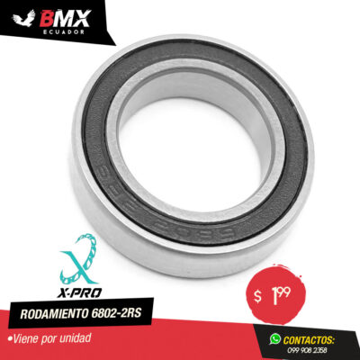 RODAMIENTO 6802-2RS X PRO