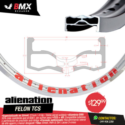 ARO ALIENATION «FELON TCS» CROMADO