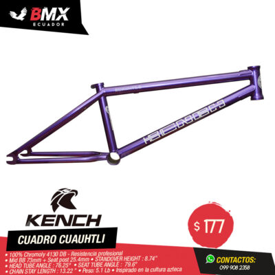 CUADRANTE KENCH USA «CUAUHTLI» PURPURA