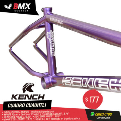 CUADRANTE KENCH USA «CUAUHTLI» PURPURA