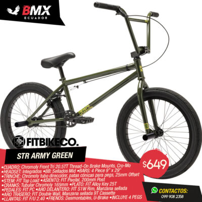 FIT BIKE CO STR ARMY GREEN 20.5 TT