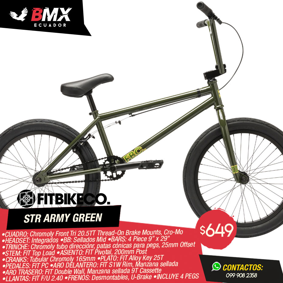 FIT BIKE CO STR ARMY GREEN 20.5 TT - Imagen 2