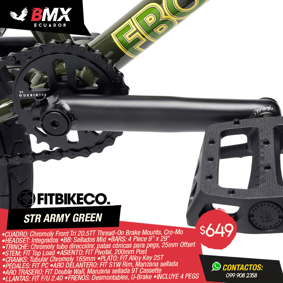 FIT BIKE CO STR ARMY GREEN 20.5 TT - Imagen 5
