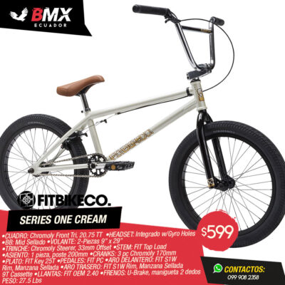 BICICLETA FIT BIKE CO SERIES ONE CREAM 20.75 TT