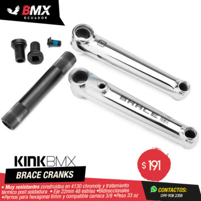 CRANKS KINK BRACE CROMADOS
