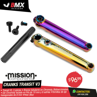 CRANKS MISSION TRANSIT V3 TORNASOL