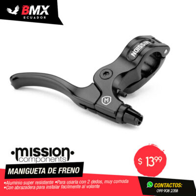 MANIGUETA DE FRENO MISSION NEGRO
