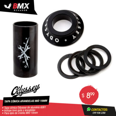 TAPA CONICA ARANDERLAS MID 19MM
