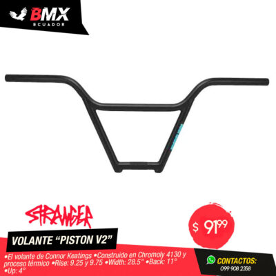 STRANGER VOLANTE PISTON V2 NEGRO
