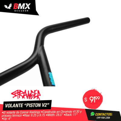 STRANGER VOLANTE PISTON V2 NEGRO