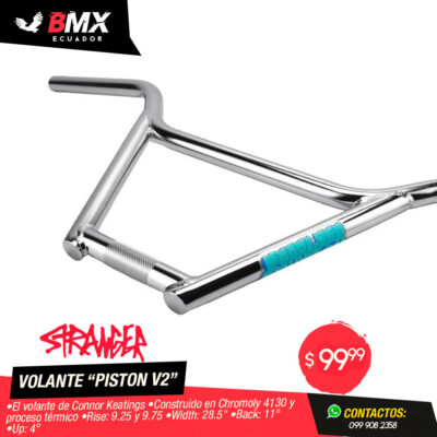 STRANGER VOLANTE PISTON V2 CROMADO